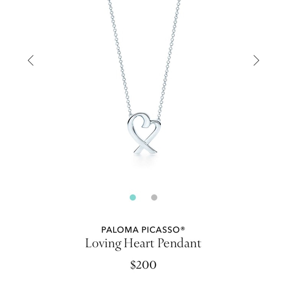 Tiffany “Loving Heart” pendant necklace